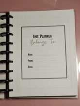 Load image into Gallery viewer, NEW GET IT DONE PLANNER, UNDATED.