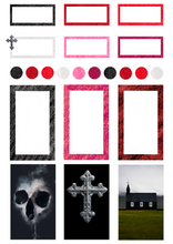 Load image into Gallery viewer, GOTH BABES STICKER PACK