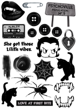 Load image into Gallery viewer, GOTH BABES STICKER PACK