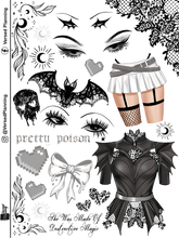 Load image into Gallery viewer, NEW! GOTH BABES PT 3 FULL BUNDLE (discounted)