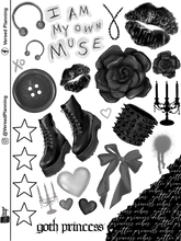 Load image into Gallery viewer, NEW! GOTH BABES PT 3 FULL BUNDLE (discounted)
