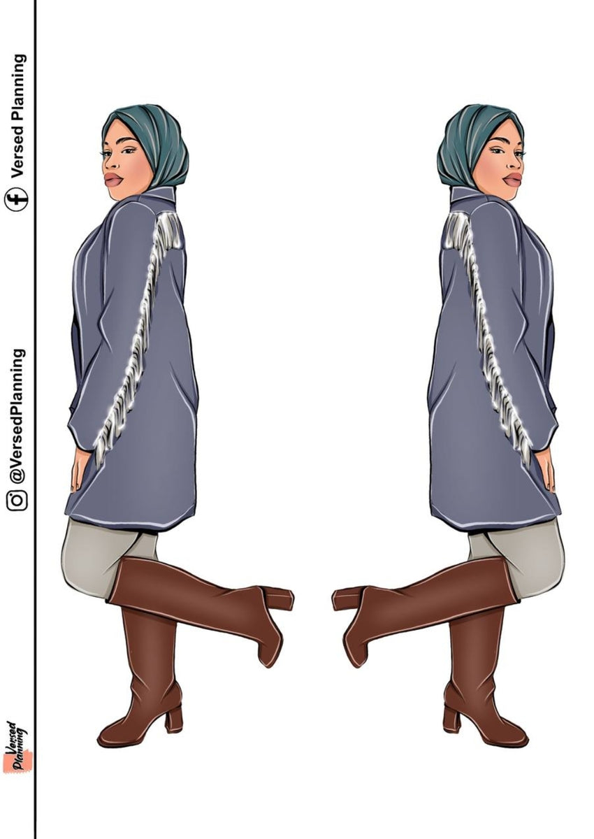 Fatima Hijabi Fashion Doll Dual Shade Option Versed Planning 6453