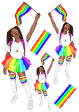 Load image into Gallery viewer, Kenia Pride Doll A6, dual shade pick
