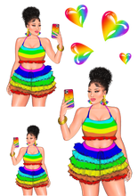 Load image into Gallery viewer, Asia Pride Doll A6, dual shade pick
