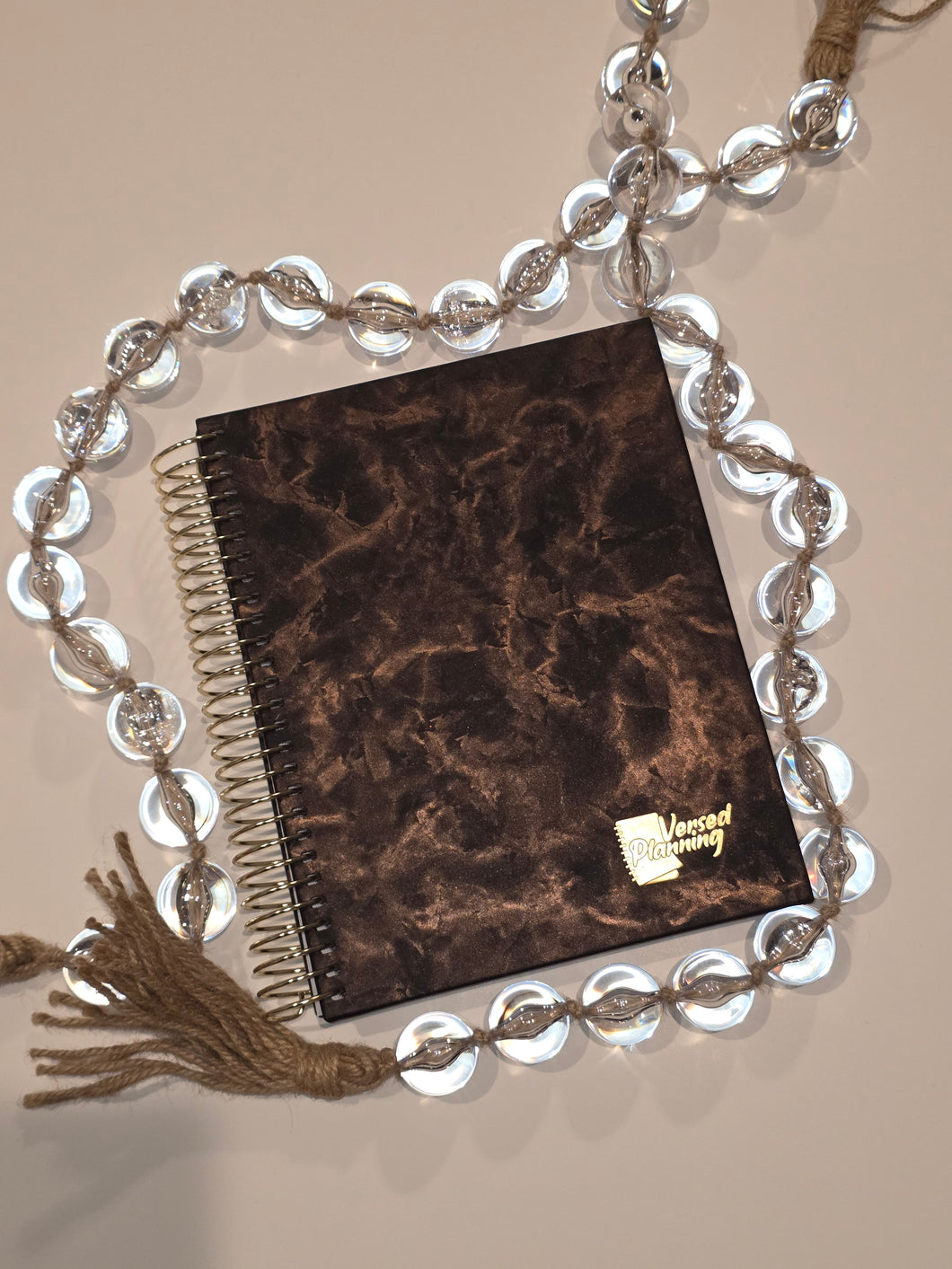 NEW!!!! BLACK & GOLD MARBLE UNDATED DAILY PLANNER!