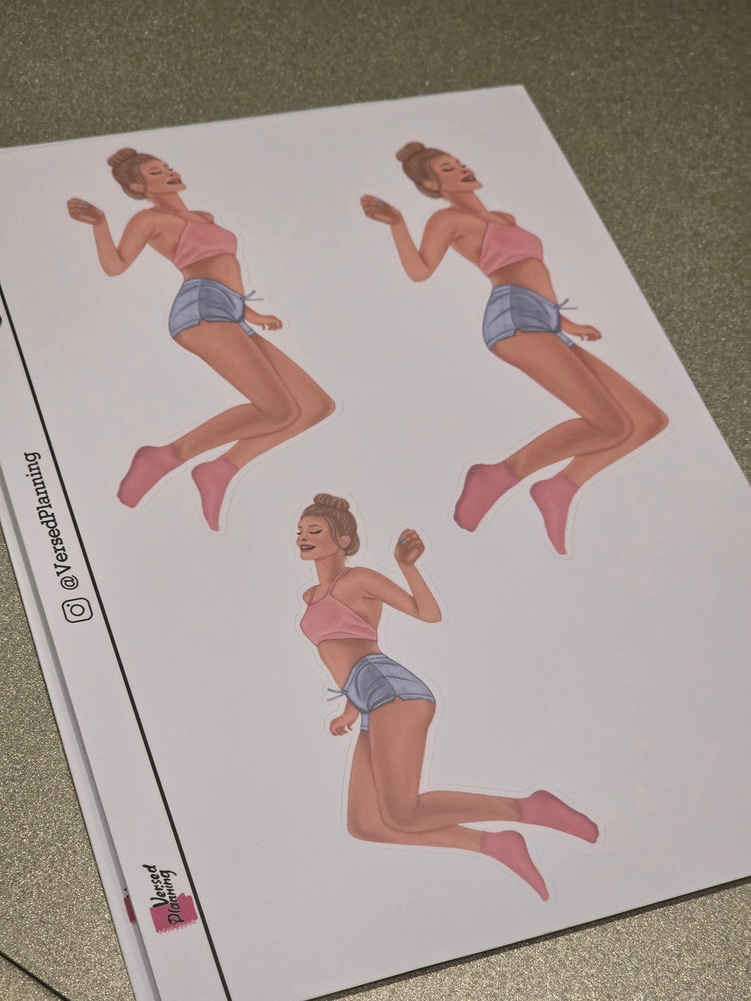 SLUMBER PARTY DOLL 9 jumping