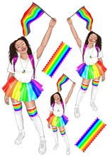 Load image into Gallery viewer, PRIDE PACK BUNDLE (ALL 7 SHEETS PRIDE) Pick Shade! ($10 SAVINGS)

