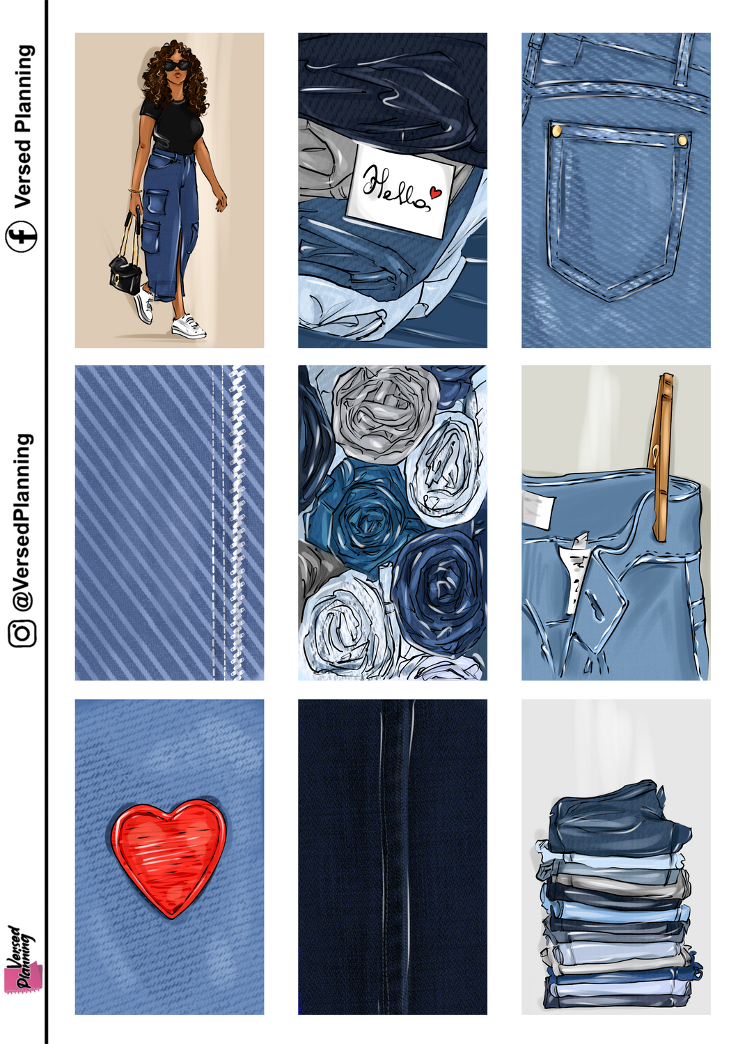 Denim Fashion Boxes