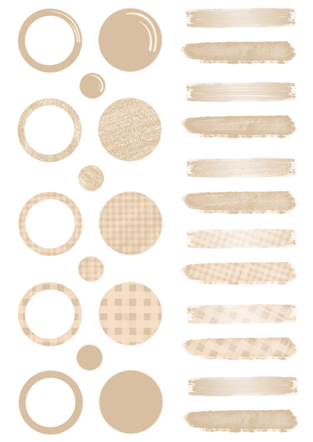 CONCRETE ROSES functionals, 5 color options