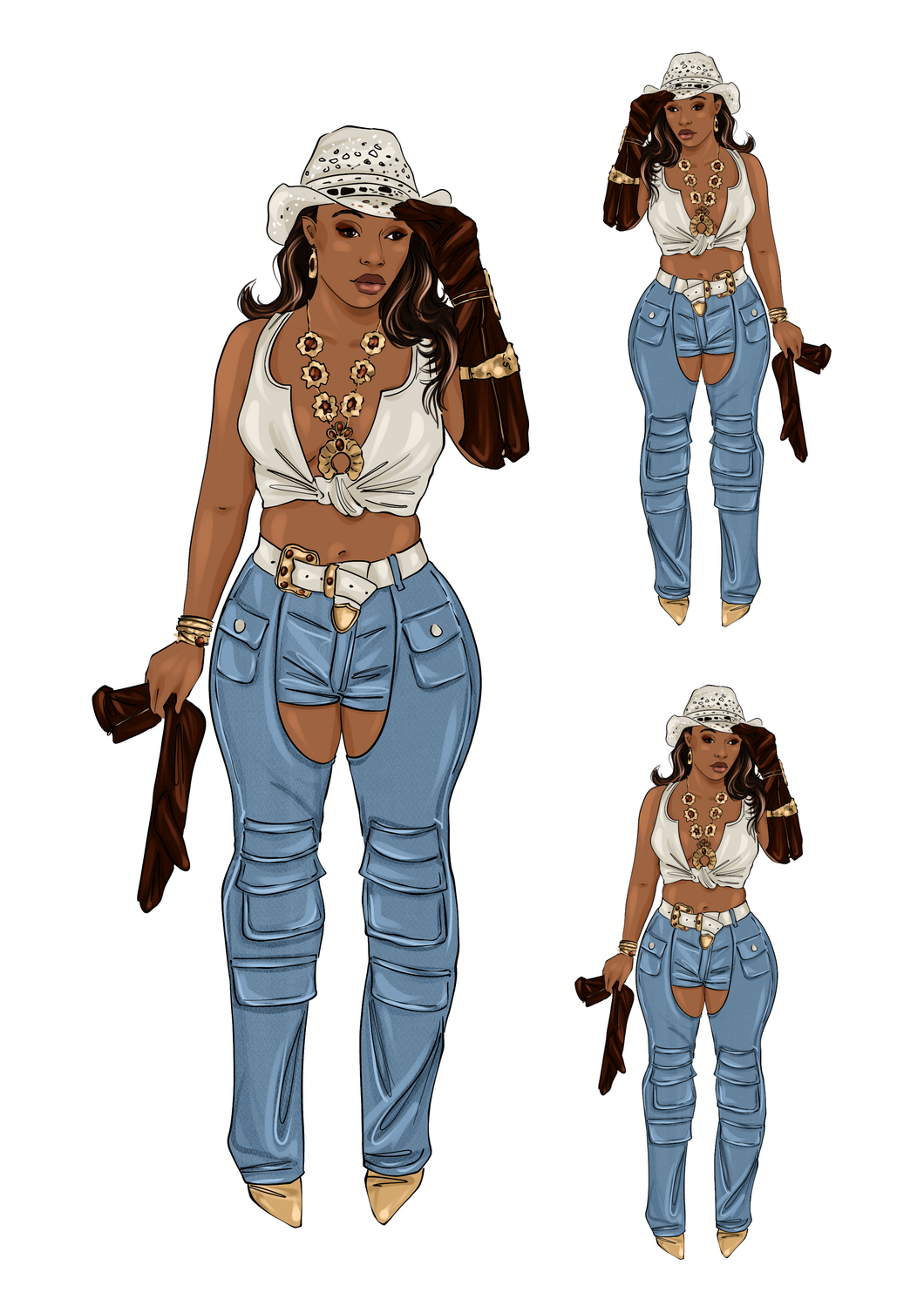 Anyse Cowgirl, pick a shade