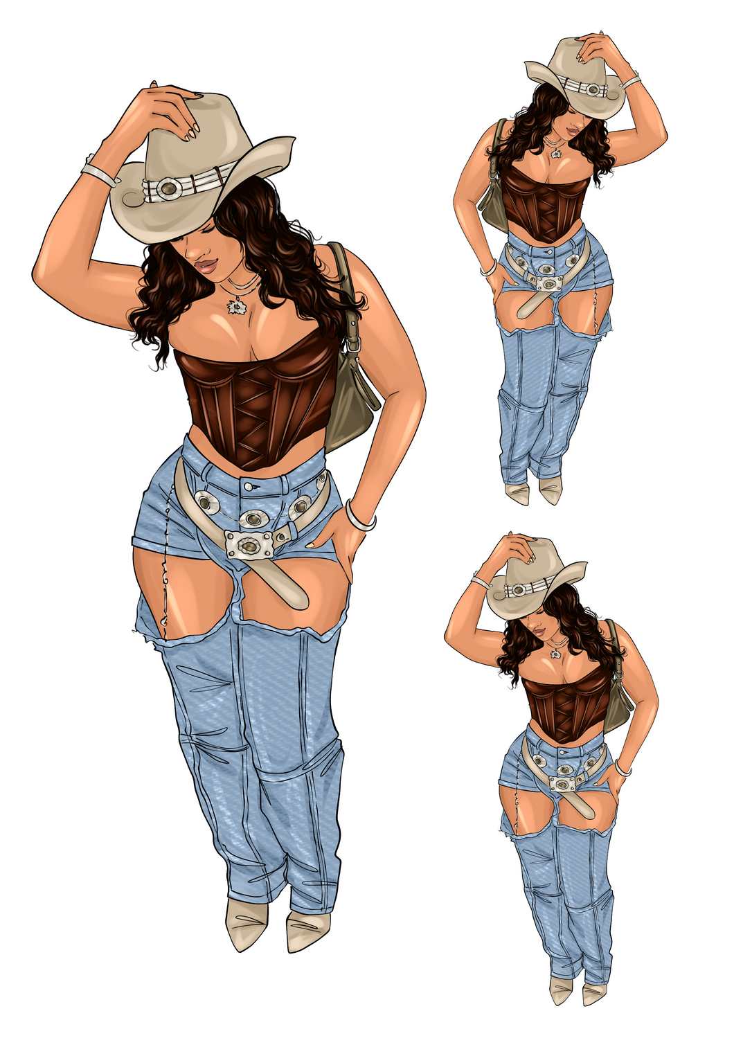 Meilyy Cowgirl, pick a shade
