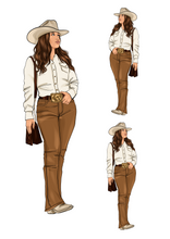Load image into Gallery viewer, Stephanie Ann Cowgirl, pick a shade
