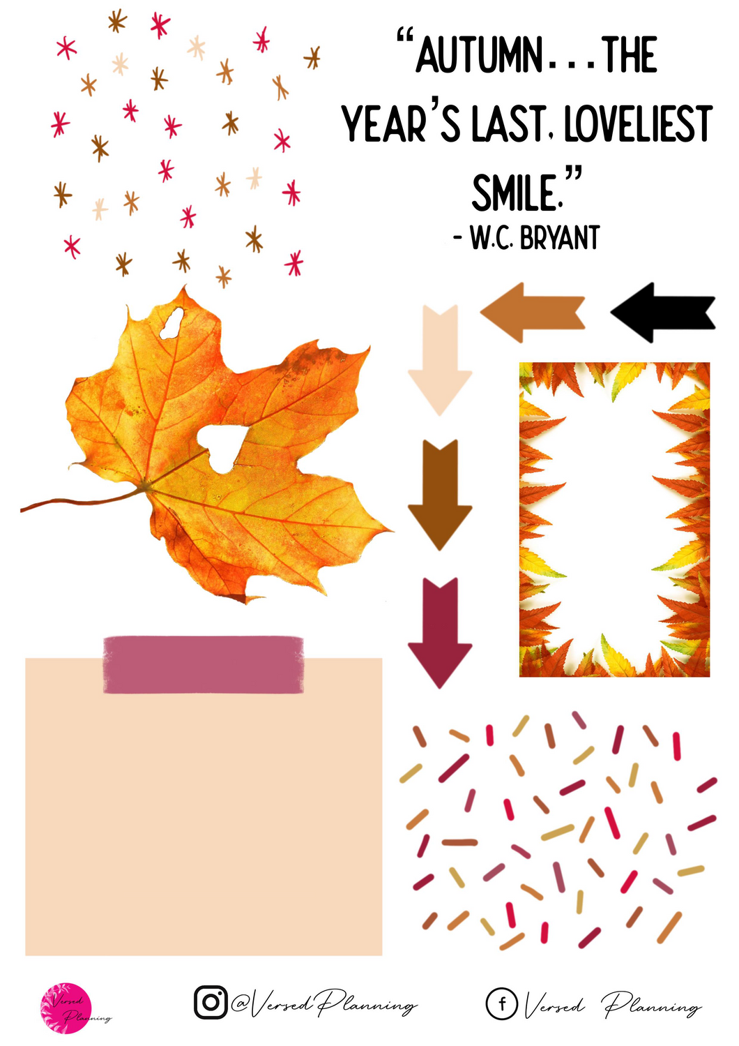 AUTUMN, the year's last, lovliest smile Functional Sheet