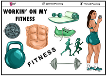 Load image into Gallery viewer, WORKIN ON MY FITNESS
