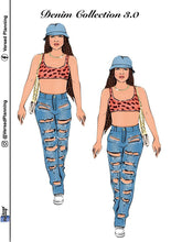 Load image into Gallery viewer, Fye DENIM DOLL, SMALL (pick your shade)
