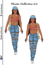 Load image into Gallery viewer, Fye DENIM DOLL, SMALL (pick your shade)
