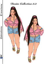 Load image into Gallery viewer, Fefe DENIM DOLL, SMALL (pick your shade)
