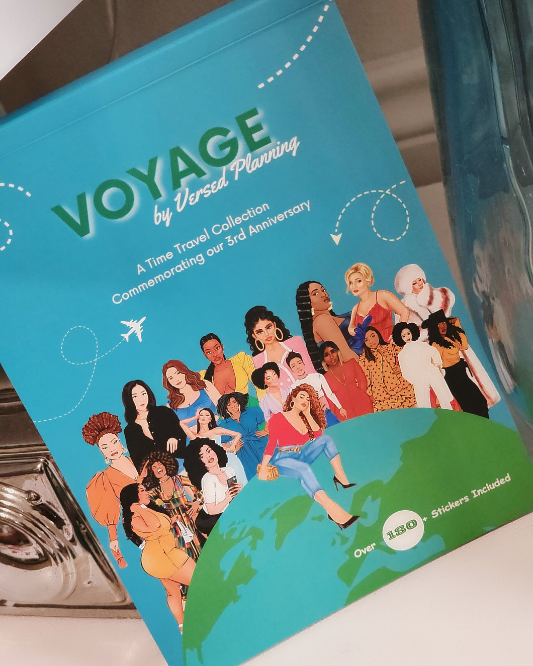 VOYAGE ANNIVERSARY STICKER BOOK 64 PAGES. ON HAND!!!