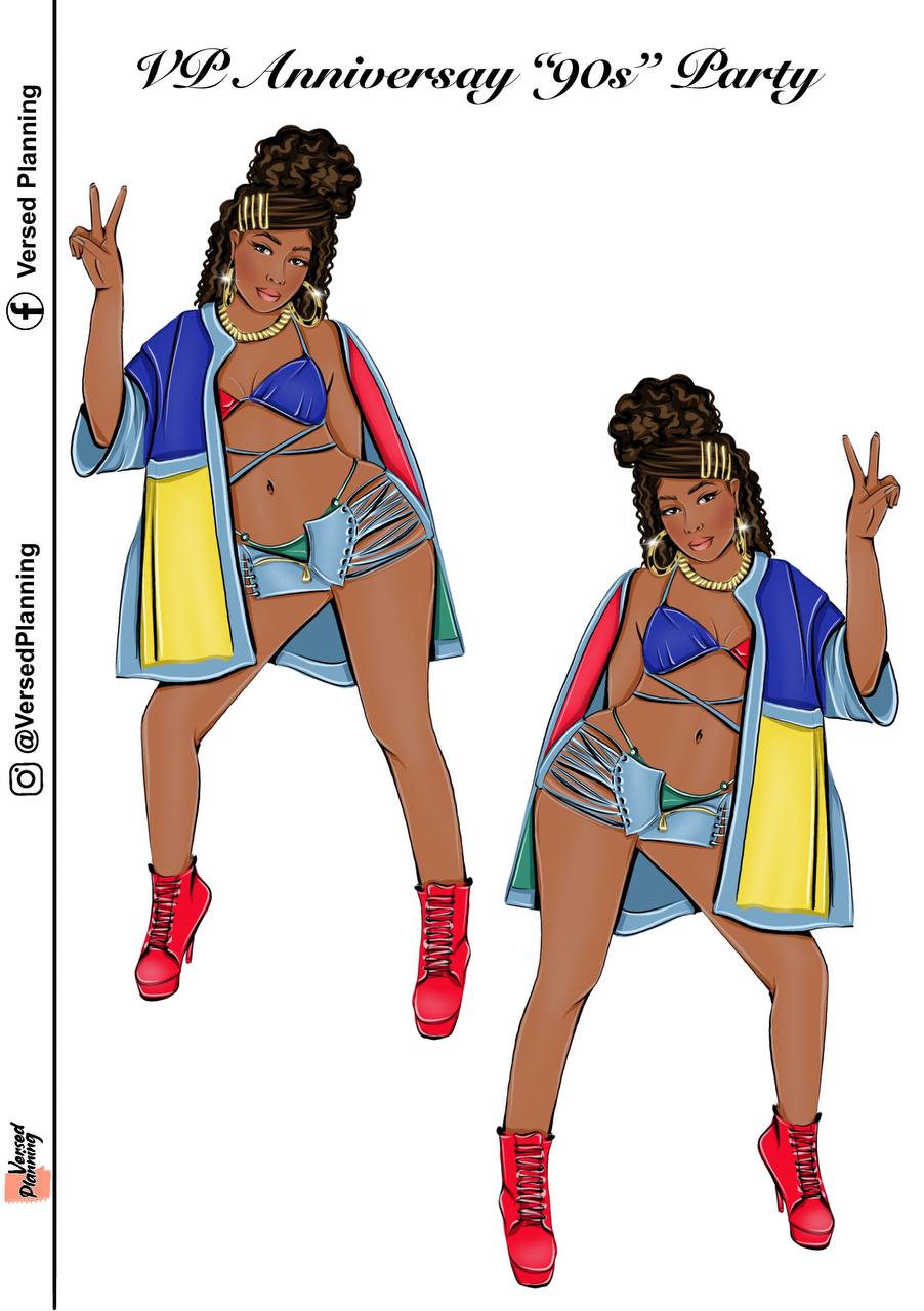 DUECES! 90s Doll. Pick Your Shade