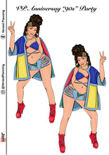 Load image into Gallery viewer, DUECES! 90s Doll. Pick Your Shade
