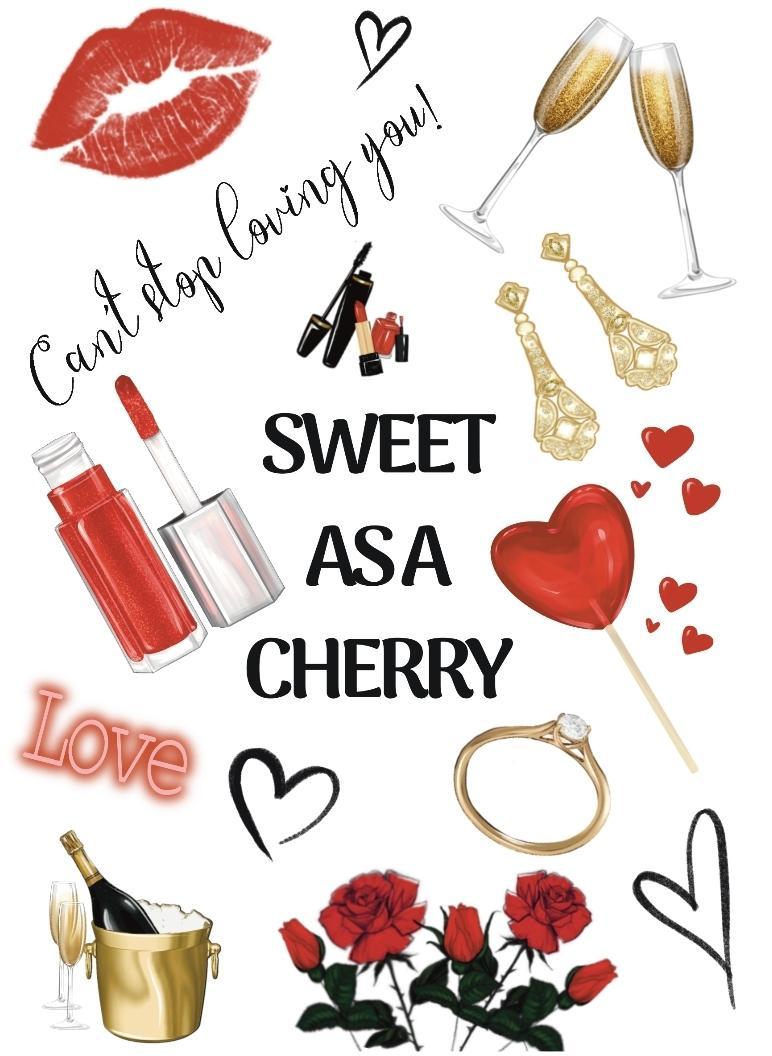 Sweet as a Cherry Love Sheet