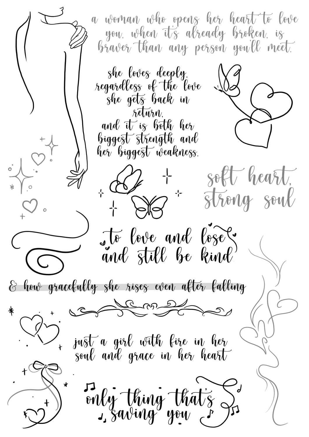 SOFT HEART.  STRONG SOUL
