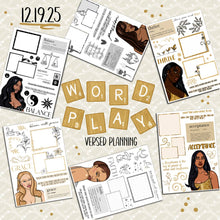 Load image into Gallery viewer, WORD PLAY BUNDLE (6pgs)
