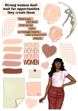 Load image into Gallery viewer, WOMEN'S MONTH P2 STICKER BOOK
