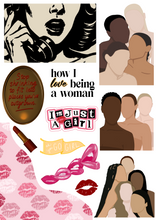 Load image into Gallery viewer, WOMEN'S MONTH P2 STICKER BOOK
