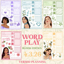 Load image into Gallery viewer, WORD PLAY BUNDLE (BLOOM ED.)
