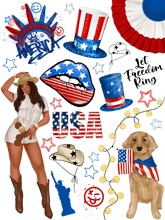 Load image into Gallery viewer, Red, white, and You FULL Bundle ($13 discount)
