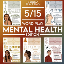 Load image into Gallery viewer, WORD PLAY MENTAL HEALTH ED. BUNDLE
