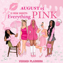Load image into Gallery viewer, Everything Pink Bundle (12 pages)  $12.5 discount!
