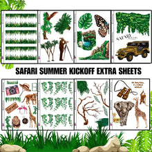 Load image into Gallery viewer, SAFARI SUMMER KICKOFF BUNDLE 26 SHEETS.
