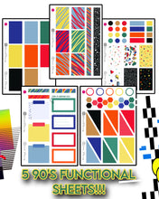 Load image into Gallery viewer, 90s PARTY COLLECTION, 30 SHEET BUNDLE - 14 DOLLS (PICK YOUR SHADE) PLUS 16 ADDITIONALSHEETS
