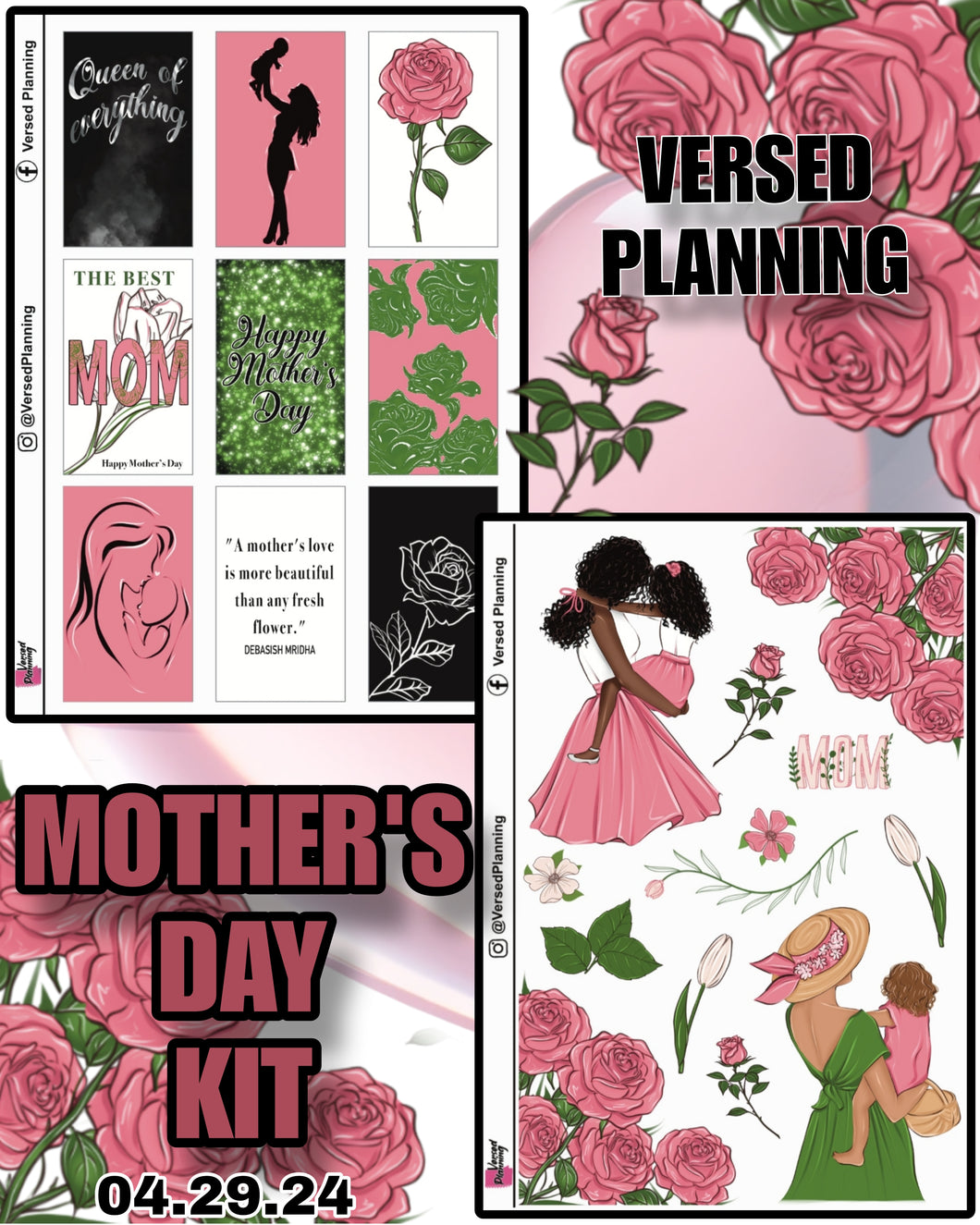 MOTHER'S DAY 2 PAGE KIT