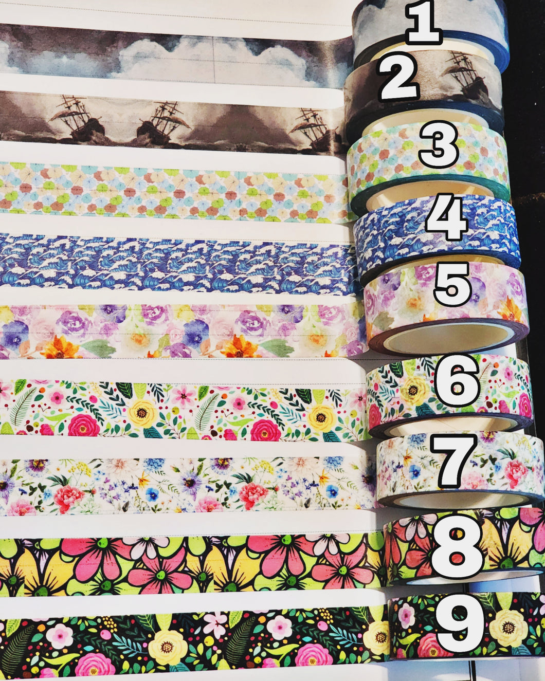 PICK YOUR WASHI!! PICK IN OPTIONS