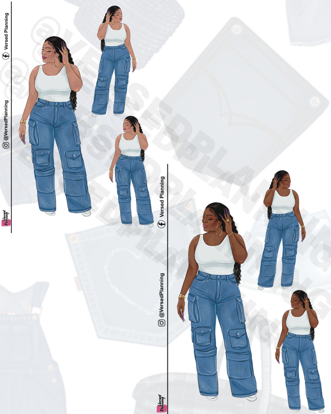 Isla Denim Doll