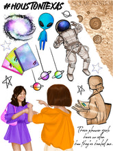 Load image into Gallery viewer, HOUSTON, We Have A Planner! STICKER PACK!!
