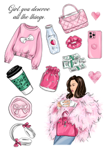 Load image into Gallery viewer, WOMEN'S MONTH P2 STICKER BOOK
