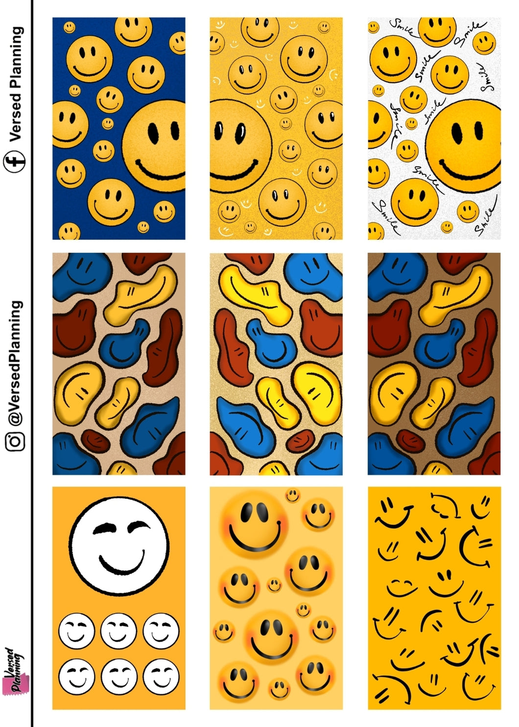 Smiley Face Elements (HP SIZE BOXES)