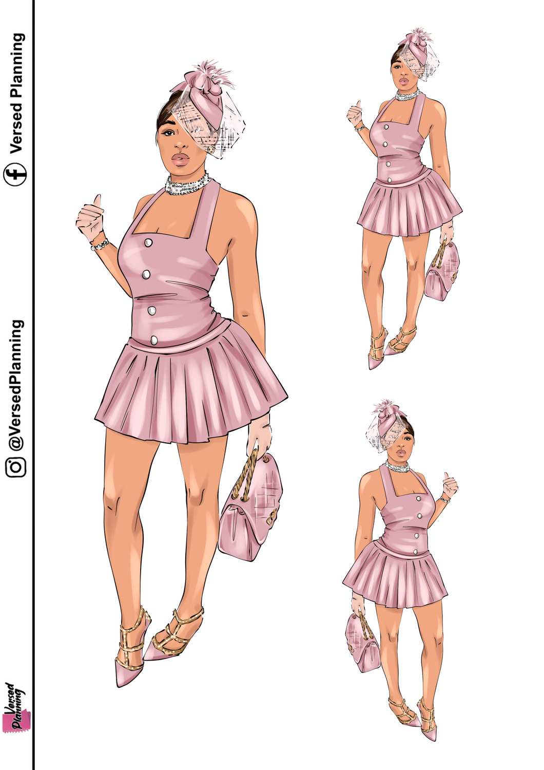 Silvia Tea Doll, Pick A Shade