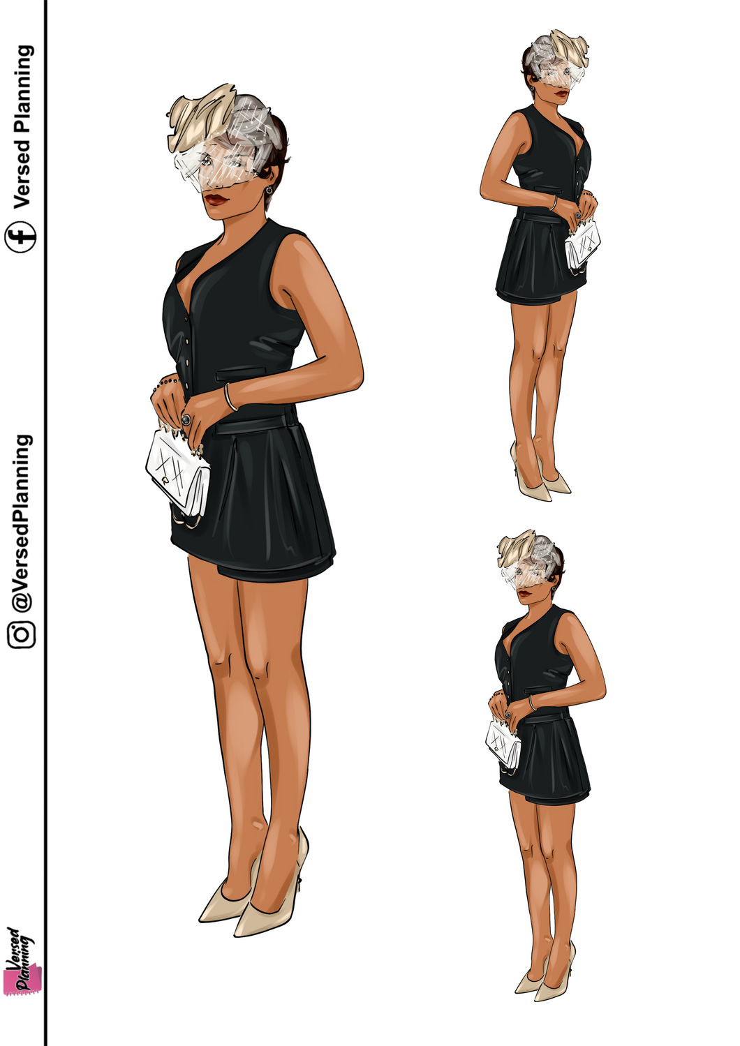 Pharrah Tea Doll , Pick A Shade