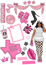 Load image into Gallery viewer, Everything Pink Bundle (12 pages)  $12.5 discount!
