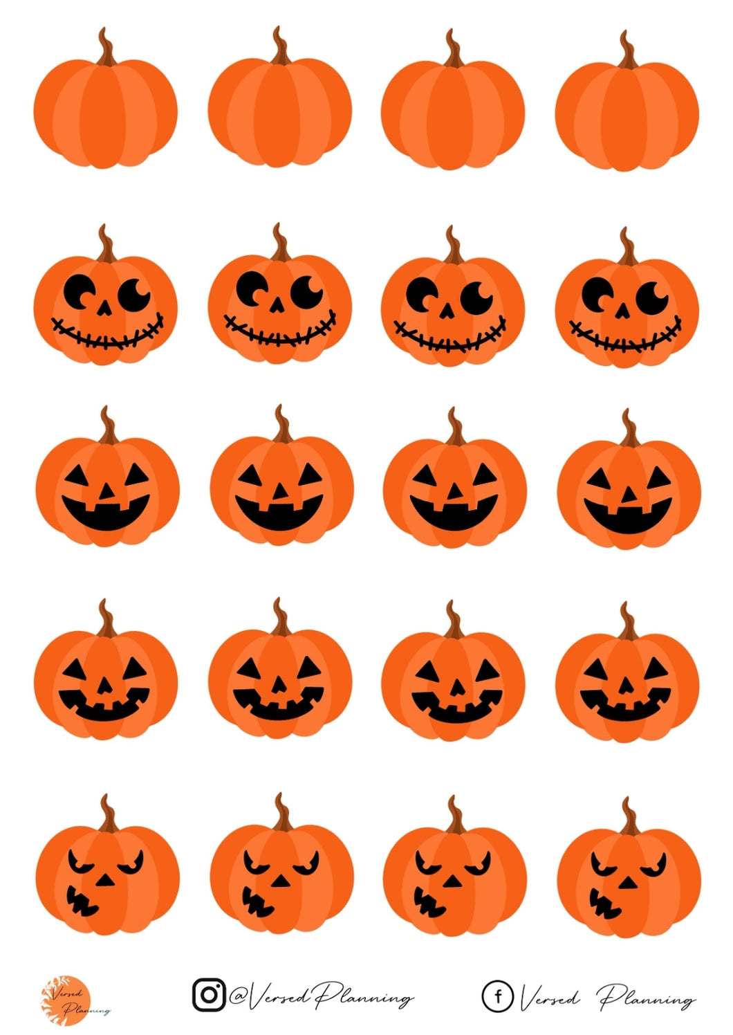 Pumpkin faces