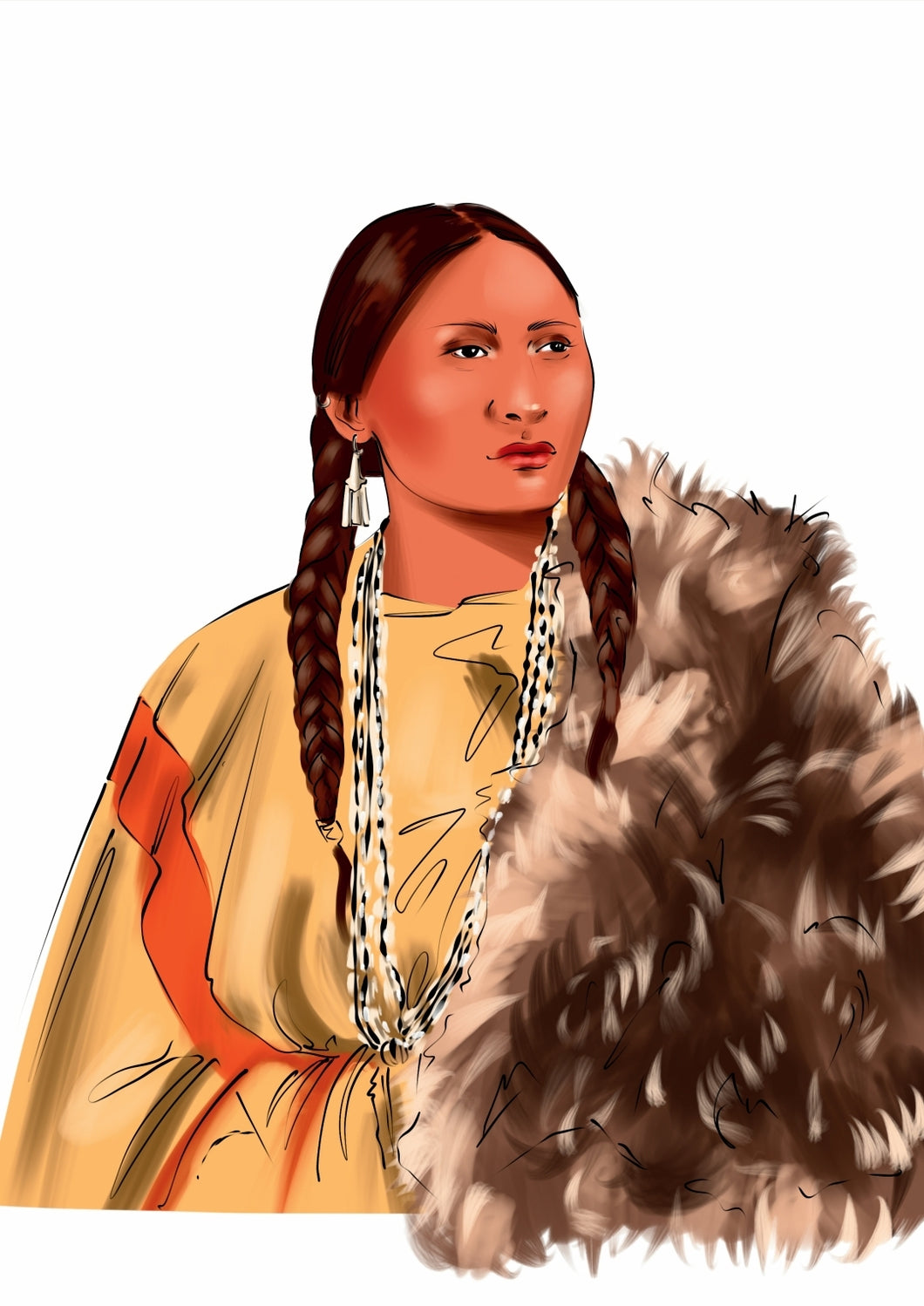 Native American Die Cut 2