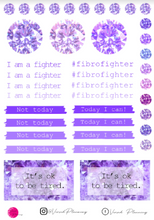 Load image into Gallery viewer, Fibromyalgia Sticker Sheet
